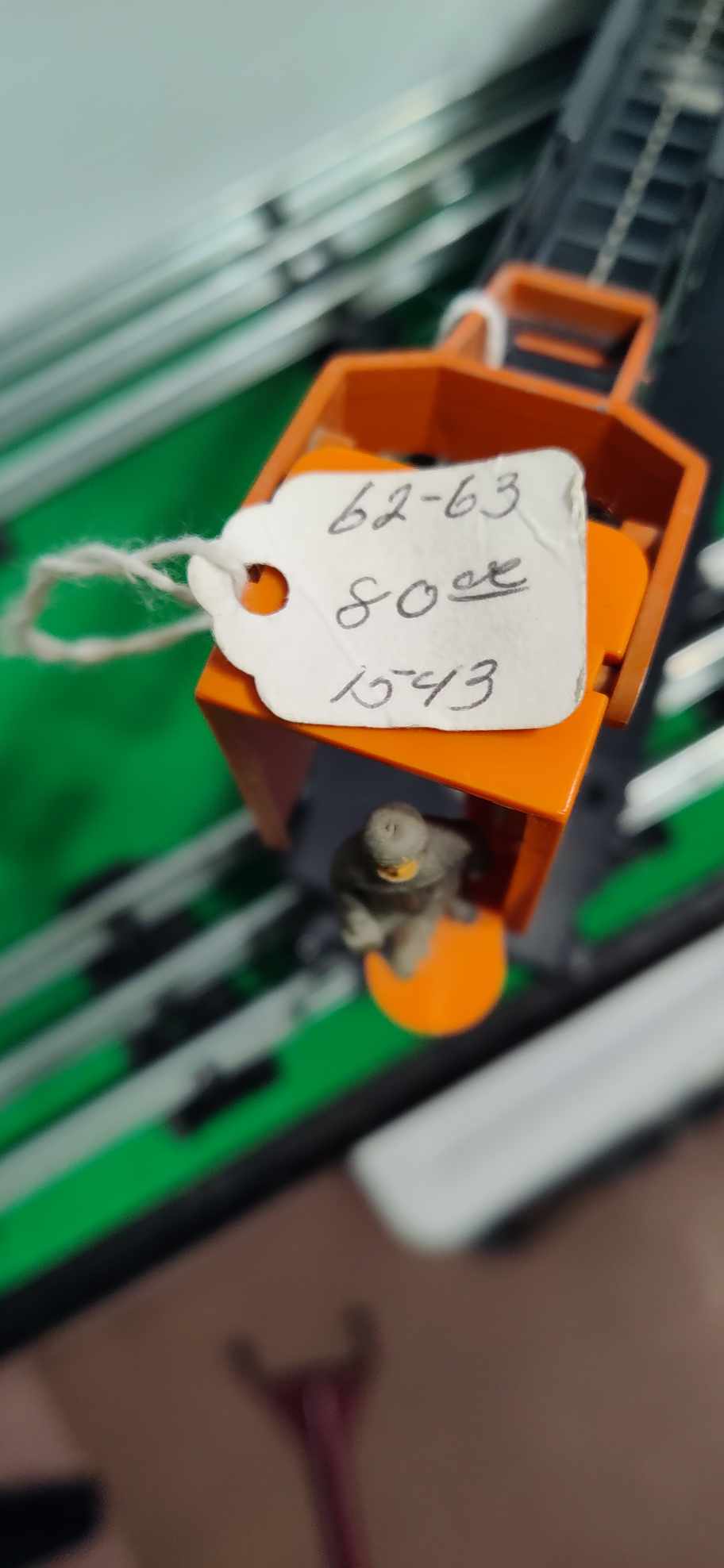 LIONEL 6-6512 CHERRY PICKER ASTRONAUGHT CAR