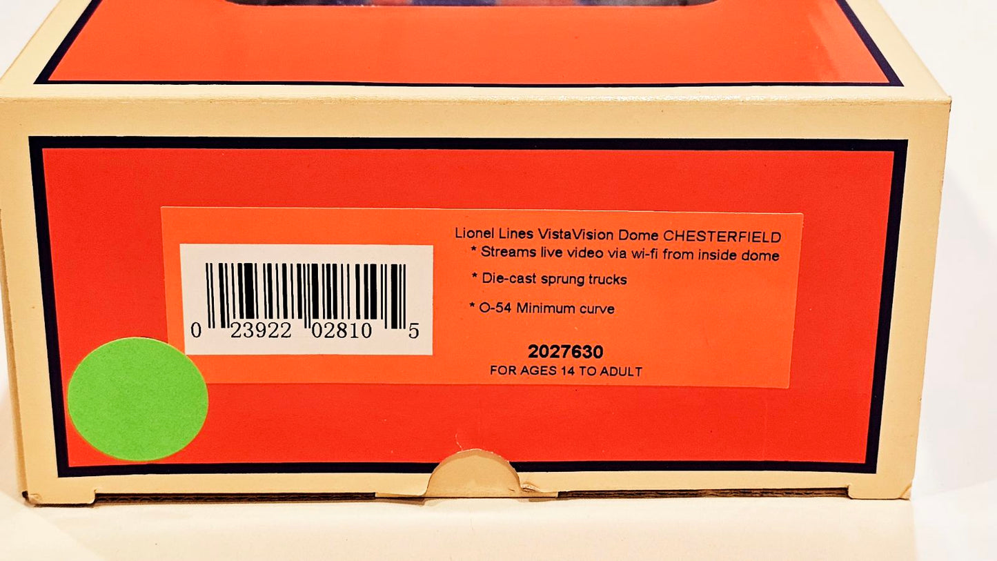 Lionel 2031400 GS-4 120th ANNIVERSARY VISIONLINE W/SEVEN PASSANGER CARS