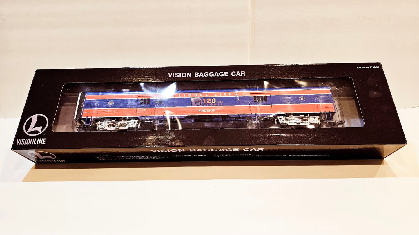 Lionel 2031400 GS-4 120th ANNIVERSARY VISIONLINE W/SEVEN PASSANGER CARS
