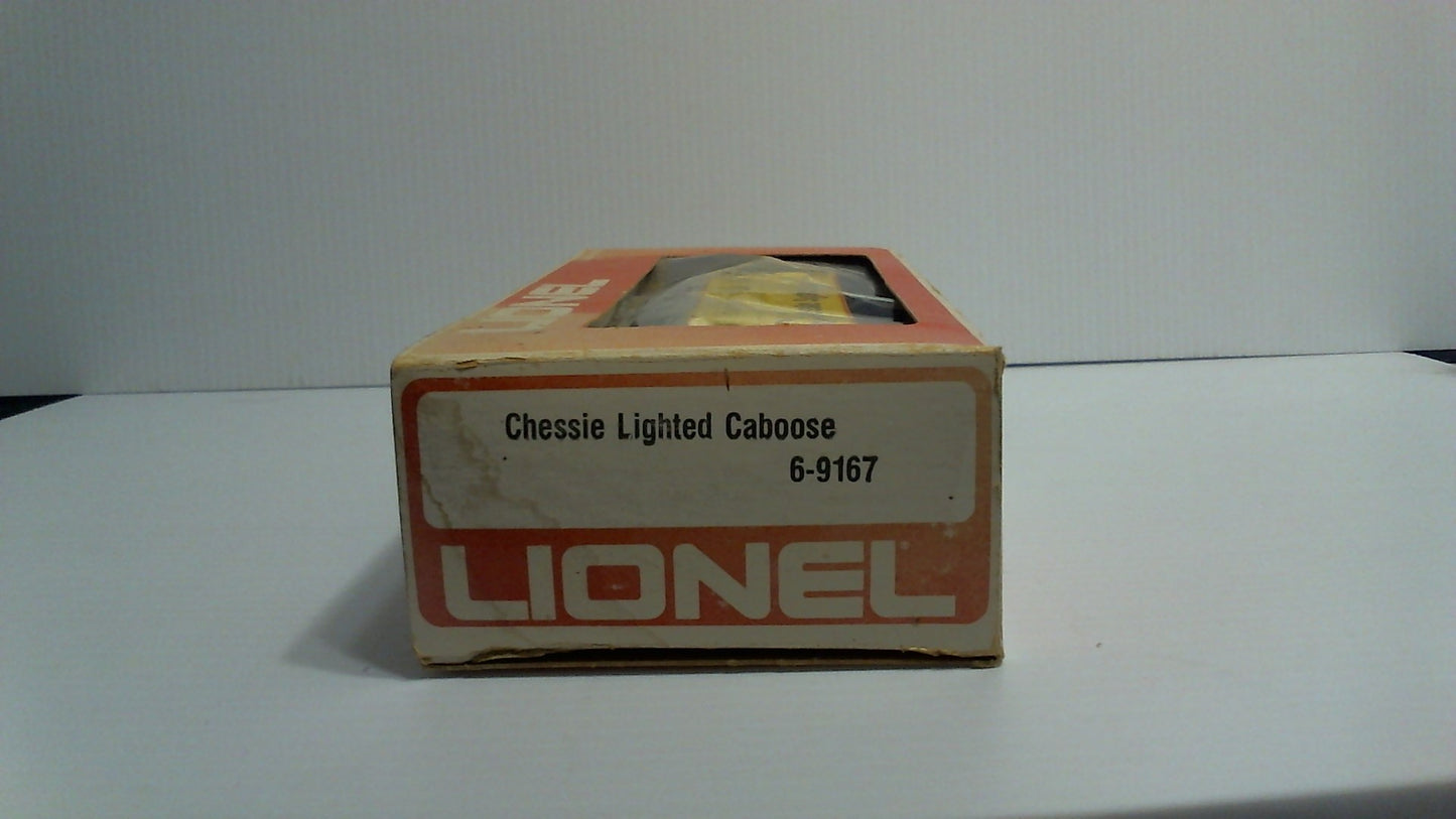 LIONEL 6-9167 CHESSIE LIGHTED CABOOSE
