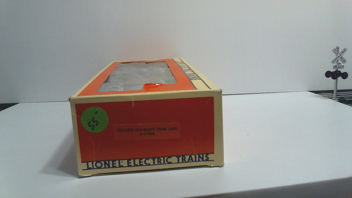 LIONEL 6-17904 TEXACO UNI-BODY TANK CAR