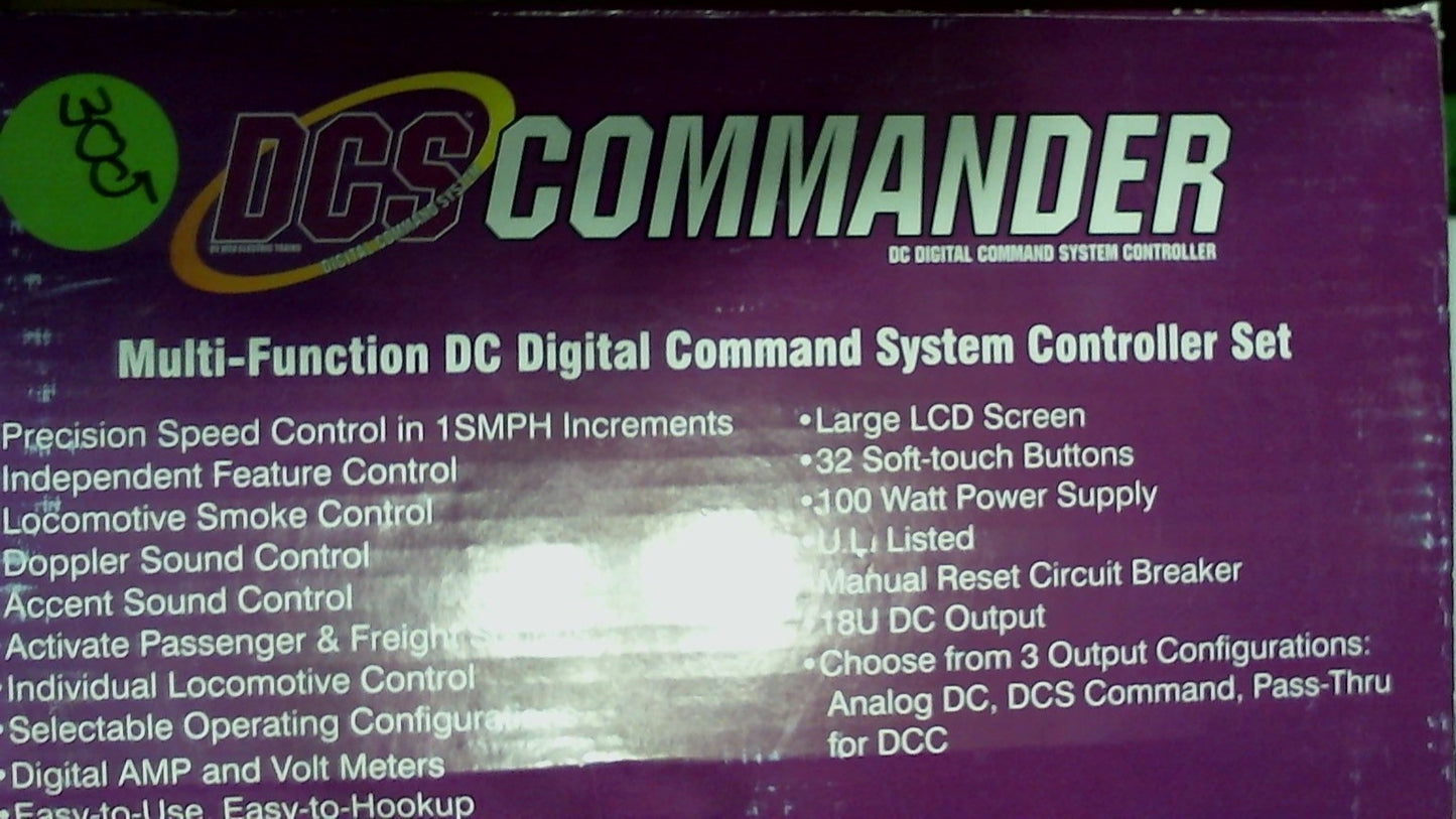 MTH 50-1029 DCS COMMANDER WITH POWER SUPPLY