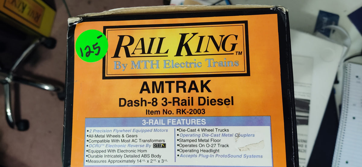MTH RAILKING 30-2003 AMTRAK DASH-8